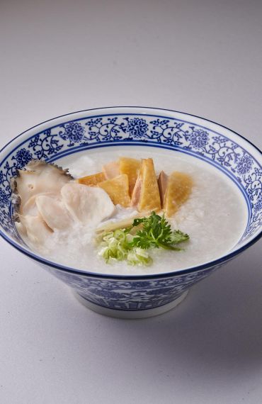 Sliced Abalone and Chicken Congee