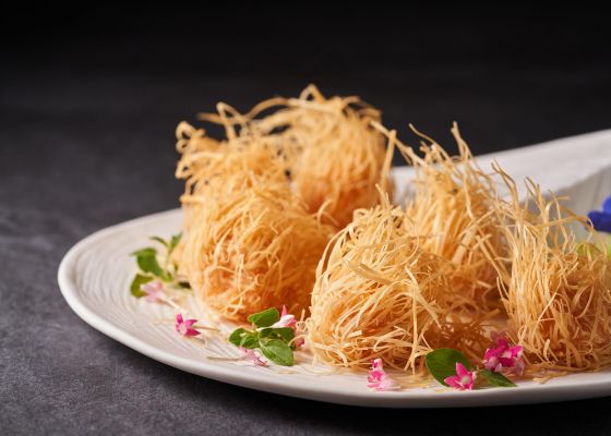 Crispy Shrimp Ball stuffed with Cheese