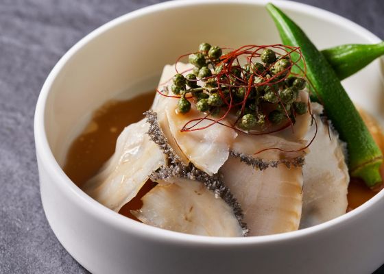 South African Abalone Marinated with Sichuan Pepper